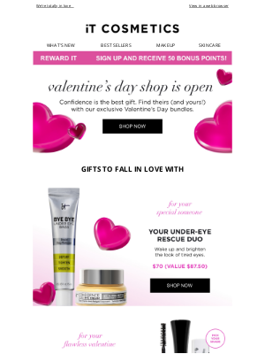 IT Cosmetics - Our Valentine’s Day shop is open!