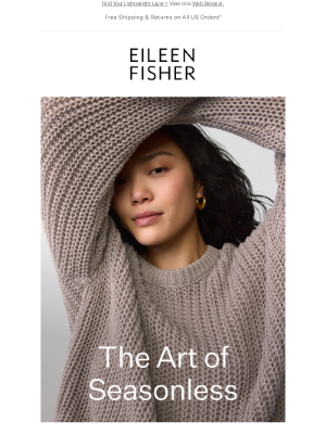EILEEN FISHER - Throw It on and Go