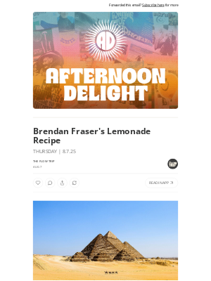 Whalebone - Brendan Fraser's Lemonade Recipe ☀️