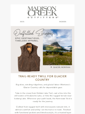 Madison Creek Outfitters - Trail-Ready Layers for Glacier Country