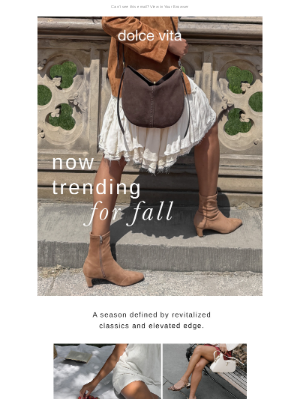 Dolce Vita - FALL TREND GUIDE