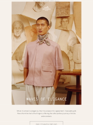 Hermes USA - Waves of elegance