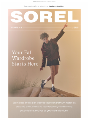 SOREL - Your Three Fall Staples