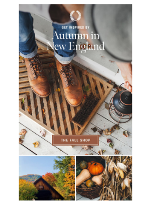 Farmhouse Pottery - Get Inspired by Autumn in New England 🍁