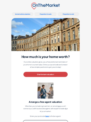 On The Market (United Kingdom) - Curious about your home's value?