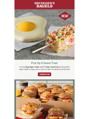 Bruegger's Bagels - It's time for a treat 😋