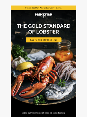 PrimeFish Seafood Co. - The Gold Standard of Lobster