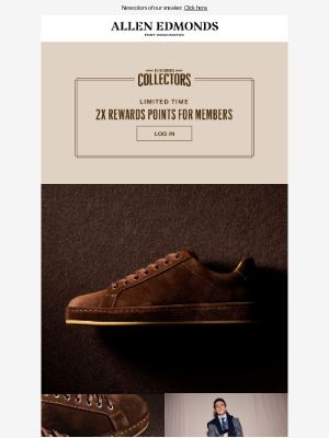 Allen Edmonds - Modern luxury in timeless materials