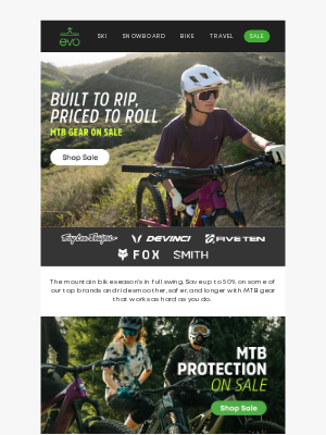 evo - Up to 50% Off Your Dream MTB Setup