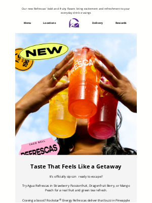 Time for a flavor refresh🥤 🔄