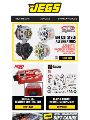 JEGS Performance - Shop Ignition & Electrical Components From Top Brands