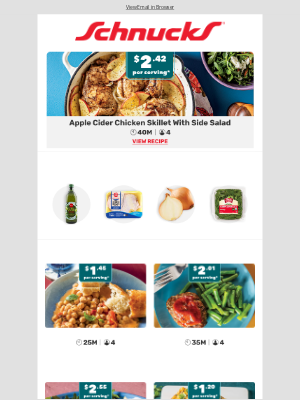 Schnucks - $40 Budget: Your Weekly Dinner Plan for Less 🤩