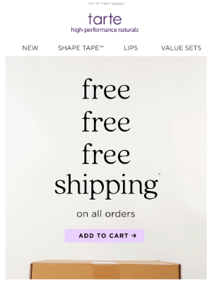 Tarte Cosmetics - You shop, we ship FREE.