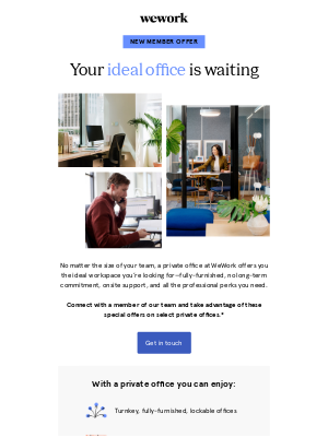 WeWork - jerry, your ideal office is waiting
