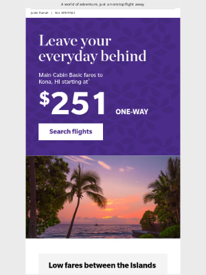 Hawaiian Airlines - See where these great fares can take you