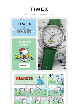 Timex - Hole-in-One For Snoopy Fans ⛳