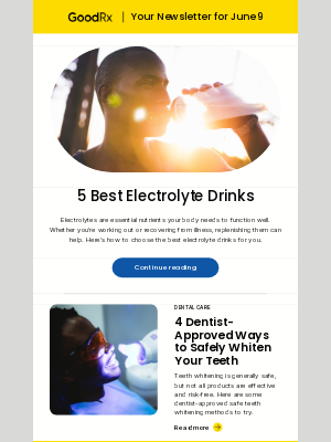 GoodRx - 5 Best Electrolyte Drinks