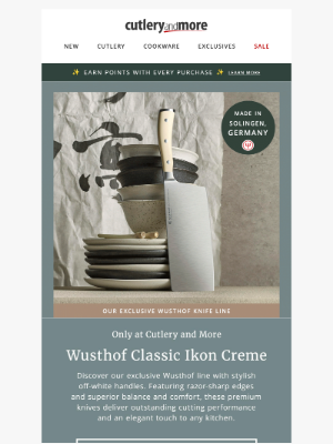 Cutlery and More - Everyday Luxe with Wusthof Ikon Creme ✨
