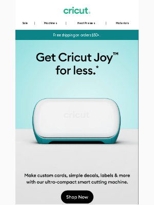 Cricut - $50 Off Cricut Joy™ Just Because 🫶
