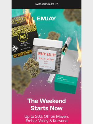 Emjay - weekend deals: up to 20% off