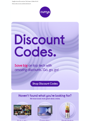 Currys (United Kingdom) - Don't Miss Out: Your Exclusive Curry's Discount Codes Inside!