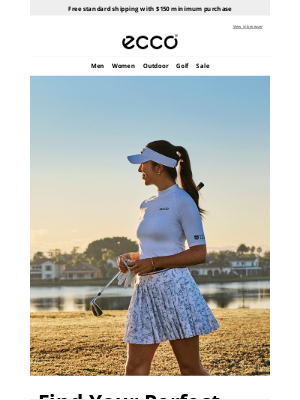 ECCO Shoes - Get Your Perfect Golf Match