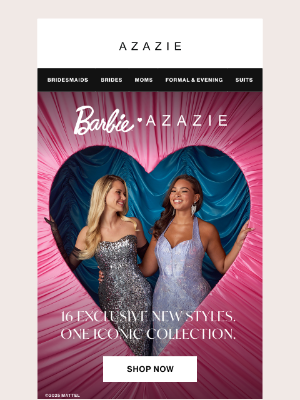 AZAZIE - BARBIE ATELIER:  Exclusive New Styles 💗