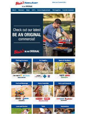 Blain's Farm and Fleet - Be An Original ★ Grillmaster’s Tool Cabinet