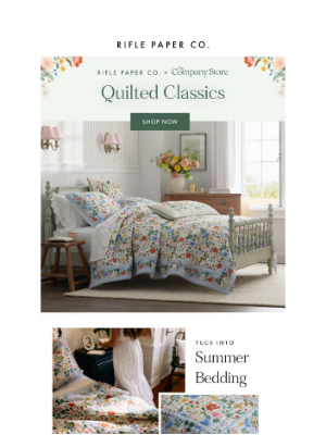 Rifle Paper Co. - Your Summer Bedding Refresh ☀️🌸