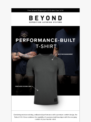 Beyond Clothing - Move Fast. Stay Cool. Wear the Torda L1 Crew
