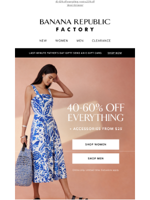 Banana Republic Factory - Finish every look with accessories from $25