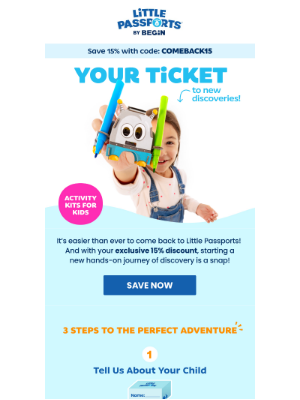 Little Passports, Inc. - Come Back to Claim Your Exclusive Discount for Your Child