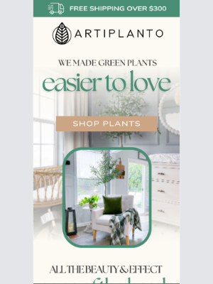 artiplanto - Make Your Living Room All That Greener  😇
