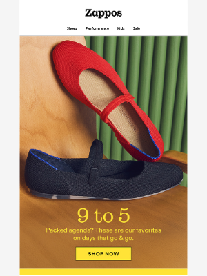 Zappos - Office-approved shoes (& so good)