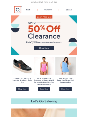 QVC - Still On! Up to 50% Off Clearance