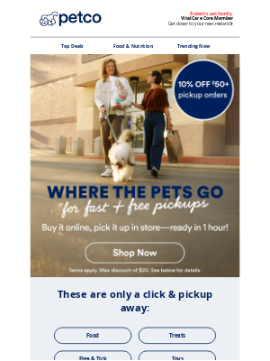 Petco - Don't miss out: 10% OFF