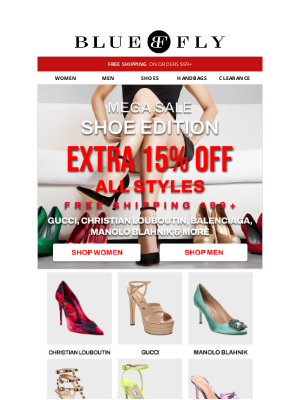 Bluefly - Indulge Your Shoe Obsession