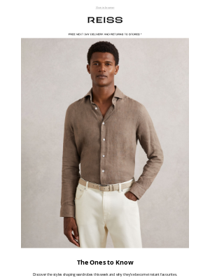 Reiss (United Kingdom) - The styles in everyone's wishlist