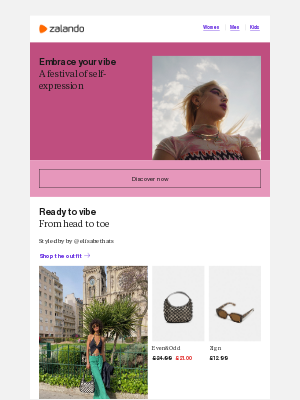 Zalando (UK) - Embrace your festival vibe ✨