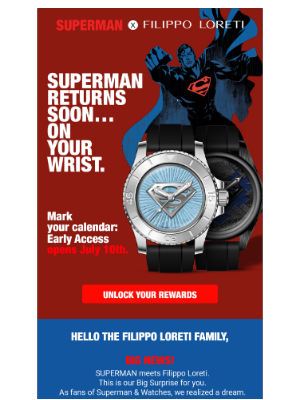 Filippo Loreti - The Superman x Filippo Loreti Drop Lands Soon💥