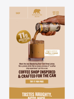 Wandering Bear Coffee - Coffee Shop Inspired
