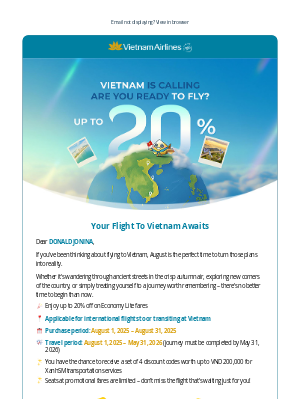 Vietnam Airlines - ✈️ Your Flight To Vietnam Awaits