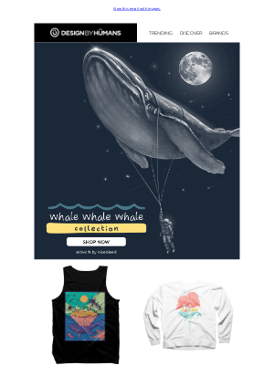 DesignByHumans - Whale, I Didn’t Expect That! NEW Collection! 🐋