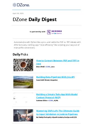 DZone - Can you flip your files? PDF vs TIFF!