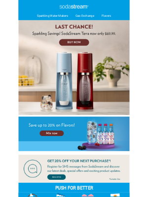 SodaStream - Hi kari, Clock's ticking! ⏰