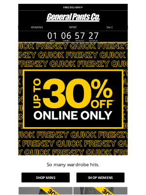 General Pants Co. (AU) - Up to 30% OFF* Dickies, Spencer Project & more.