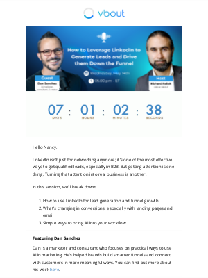 VBOUT - Use LinkedIn to Get Leads That Actually Convert 🧑‍🤝‍🧑