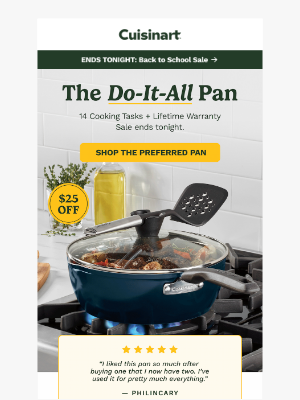 Cuisinart - $25 OFF our most loved pan 🍳