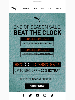 PUMA (UK) - Beat The Clock!