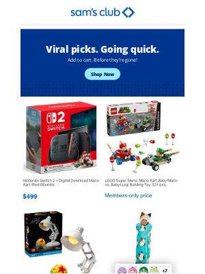Sam's Club - Members are loving these.